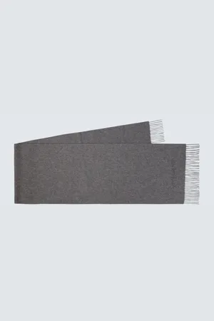 Saint Laurent Écharpe en cachemire à logo