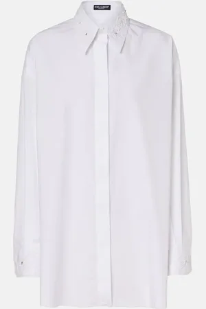 Dolce & Gabbana Chemise en coton brodée