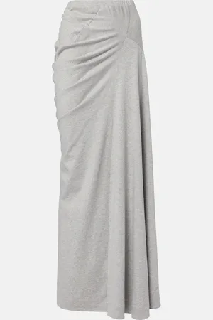 DRIES VAN NOTEN Jupe longue en coton