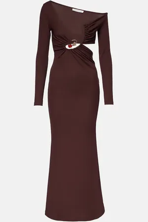 CHRISTOPHER ESBER Robe longue Spiral Crystal