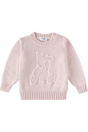 Il gufo Bébé – Pull brodé en coton