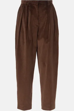 Altuzarra Pantalon tapered Emmett en velours côtelé de coton