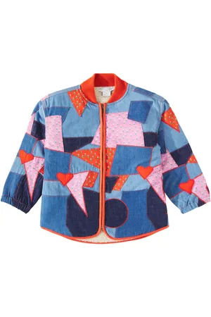 Stella McCartney Veste bomber en jean