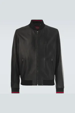 Gucci Veste bomber en cuir