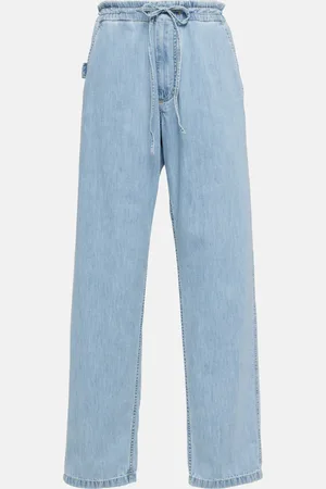 Bottega Veneta Jean boyfriend à taille haute
