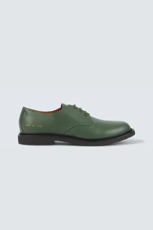 COMMON PROJECTS Derbies Officers en cuir