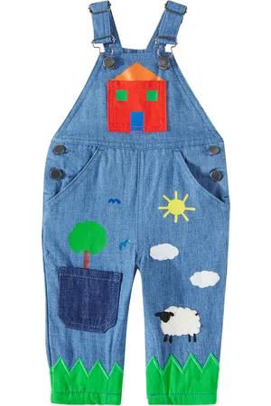 Stella McCartney Bébé – Salopette imprimée en jean