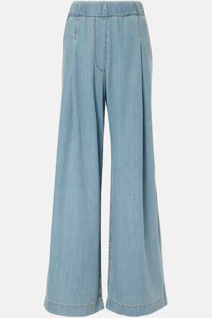 DRIES VAN NOTEN Jean ample à taille haute