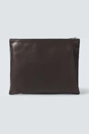 The Row Pochette Allegra en cuir