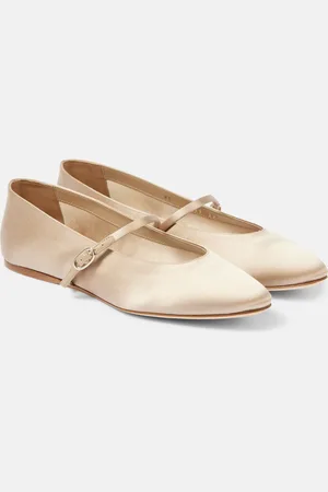 Saint Laurent Ballerines Gio en satin