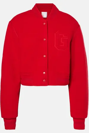 Givenchy Veste teddy raccourcie en laine