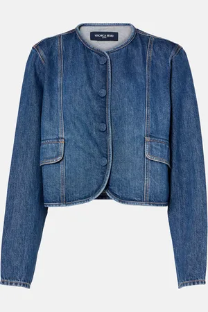 VERONICA BEARD Veste Cordell raccourcie en jean