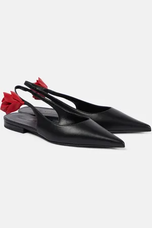 MAGDA BUTRYM Ballerines en cuir à fleurs