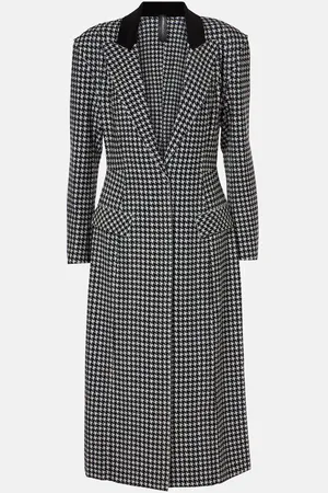 Norma Kamali Manteau à carreaux