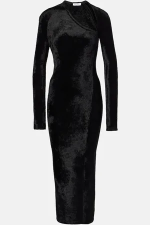 Alaïa Alaïa Robe midi en velours