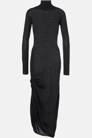 Alaïa Alaïa Robe à col roulé en laine