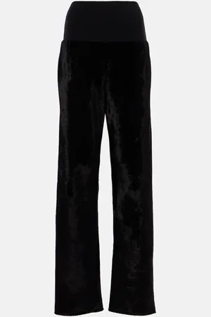 Alaïa Alaïa Pantalon droit en velours