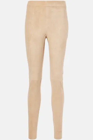 Joseph Legging en daim à taille mi-haute
