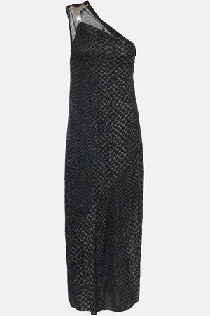 Rick Owens Robe midi Hydra asymétrique