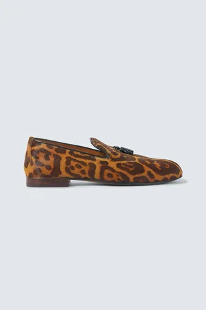 Tom Ford Mocassins Nicolas en cuir façon poulain