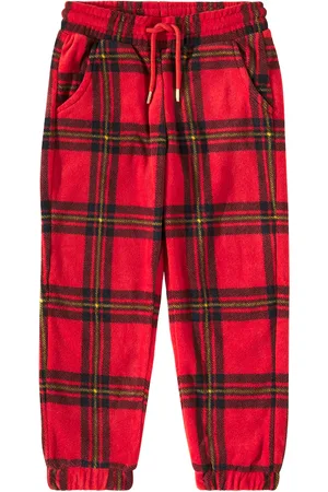 Mini Rodini Pantalon de survêtement à carreaux