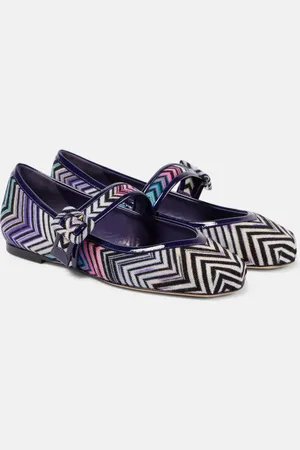 Missoni Ballerines Zigzag