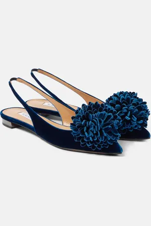 Aquazzura Ballerines Couturier en velours