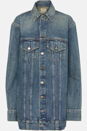 Khaite Veste Ross en jean