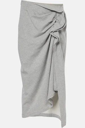 DRIES VAN NOTEN Jupe midi en coton