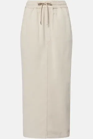 Marant Etoile Jupe midi Noreen en coton