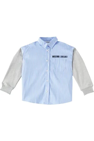 Moschino Chemise rayée en coton mélangé