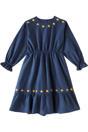 Tiny Cottons Robe Stars brodée en coton