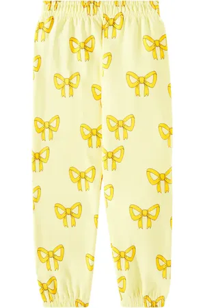 Mini Rodini Pantalon de survêtement Bow en coton
