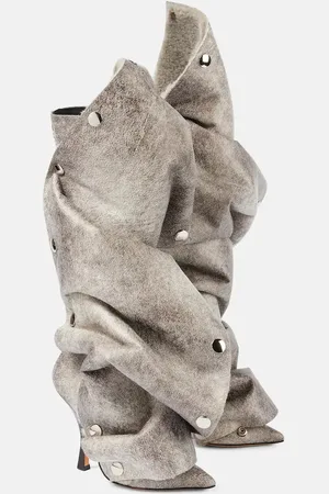 Y / PROJECT Bottes Snap en cuir synthétique