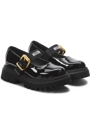 Moschino Ballerines Mary Jane en cuir verni