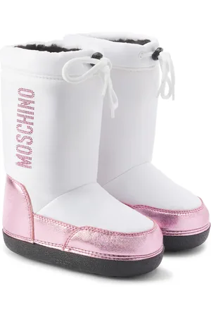 Moschino Bottines après-ski en cuir synthétique