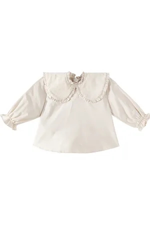 Donsje Blouse Mellys en coton mélangé