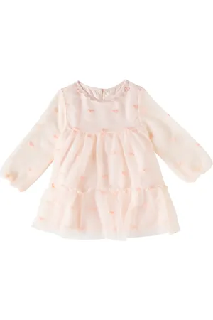 Stella McCartney Bébé – Robe brodée en tulle