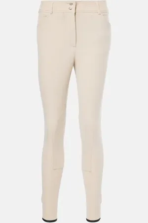 Loro Piana Pantalon slim Doris en coton mélangé