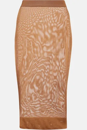 Saint Laurent Jupe midi