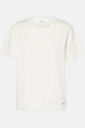 Saint Laurent T-shirt en coton mélangé