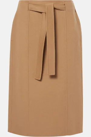 Max Mara Jupe midi Alec en laine