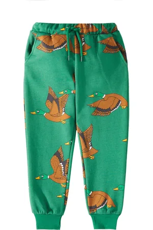 Mini Rodini Pantalon de survêtement Ducks en coton