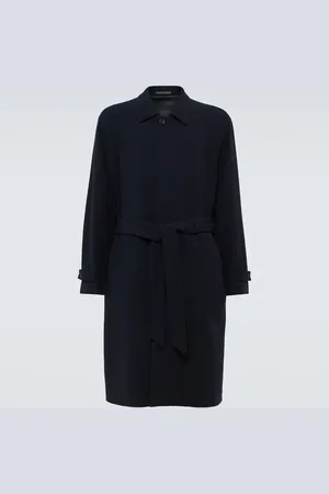 Giorgio Armani Manteau en laine mélangée
