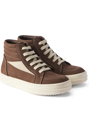 Rick Owens Baskets Vintage en cuir