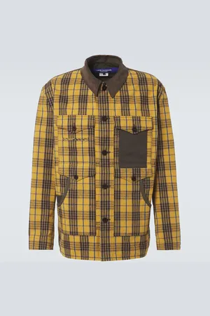 JUNYA WATANABE Veste en coton à carreaux