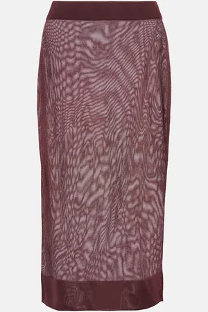 Saint Laurent Jupe crayon en maille