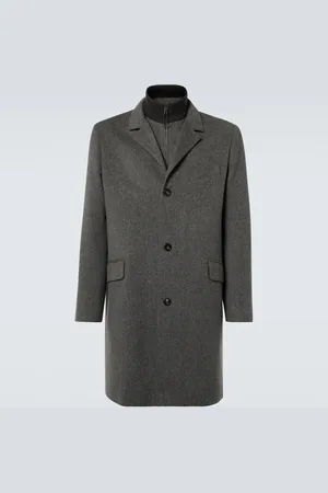 Loro Piana Manteau Martingala en cachemire