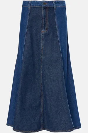 AG Jeans Jupe midi Arles en jean
