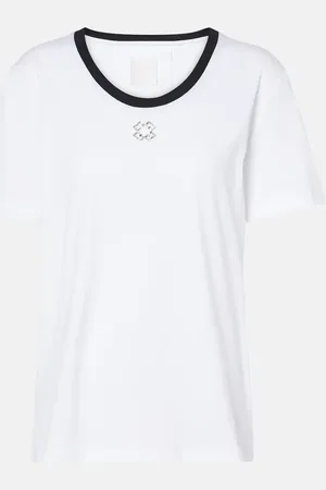 Givenchy T-shirt 4G en coton à cristaux